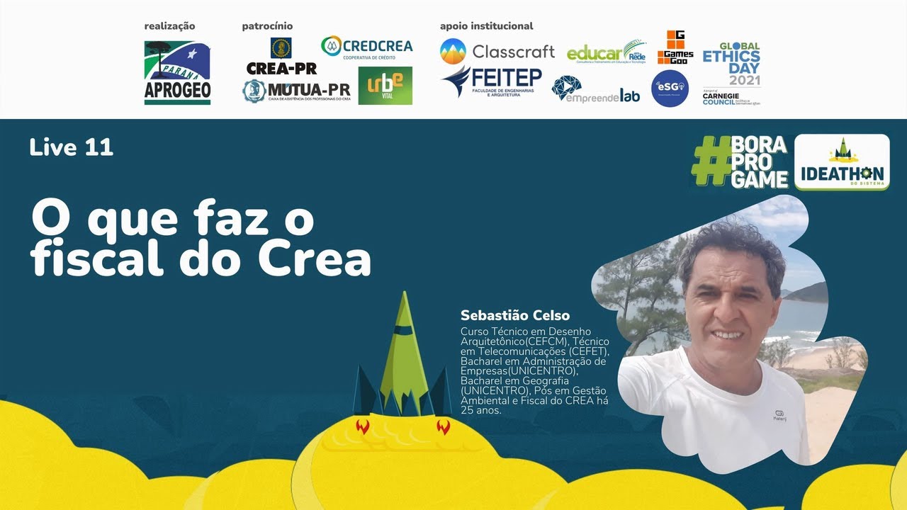 [IDEATHON] Live 11 - O que faz o fiscal do Crea