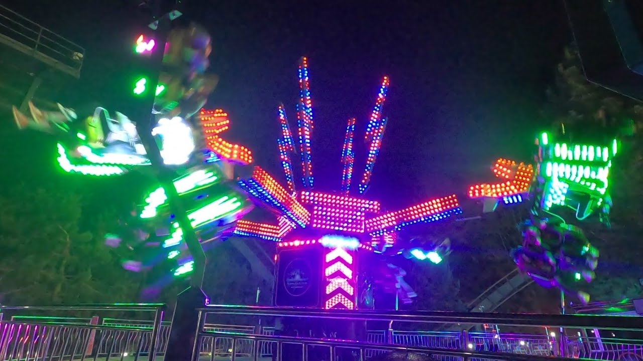 Spinjam / Air Raid- (Mitchell Wilmot) offride Alton Towers Resort October 2023