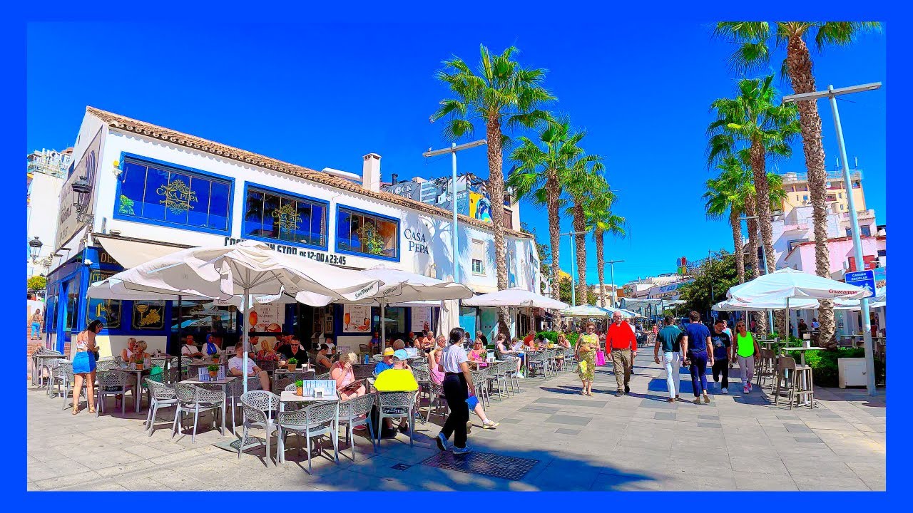 Torremolinos Spain 4K Walking Tour 2025 Costa del Sol Andalucia