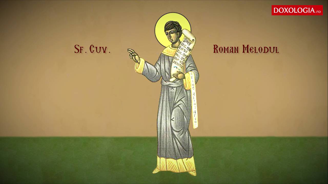 Troparul Sfântului Cuvios Roman Melodul (01 octombrie)
