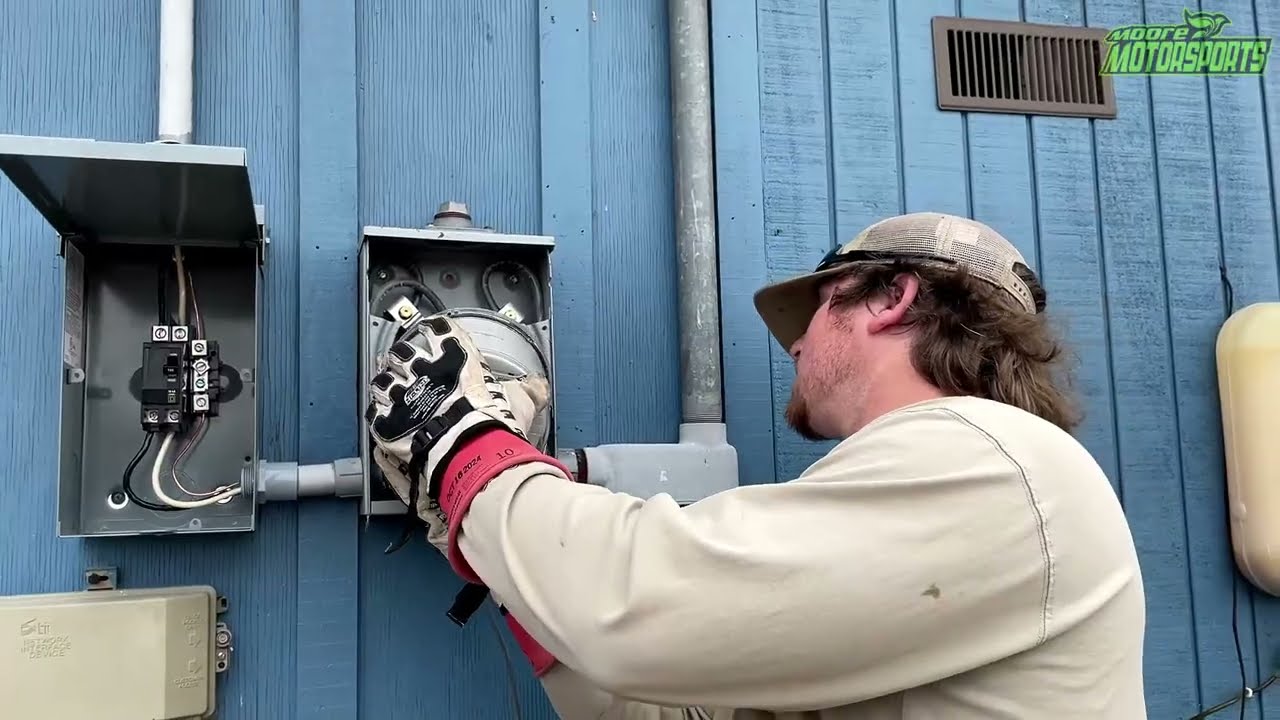 How i Wired My Metal Building Myself And Im NOT An Electrican!