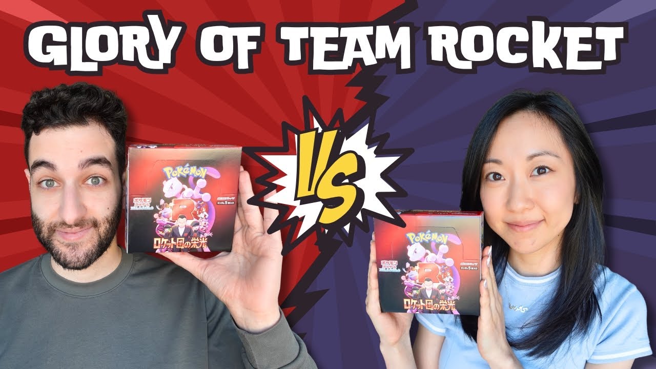 We Each Open a Glory Of Team Rocket Booster Box! (DESTINED RIVALS PREVIEW)