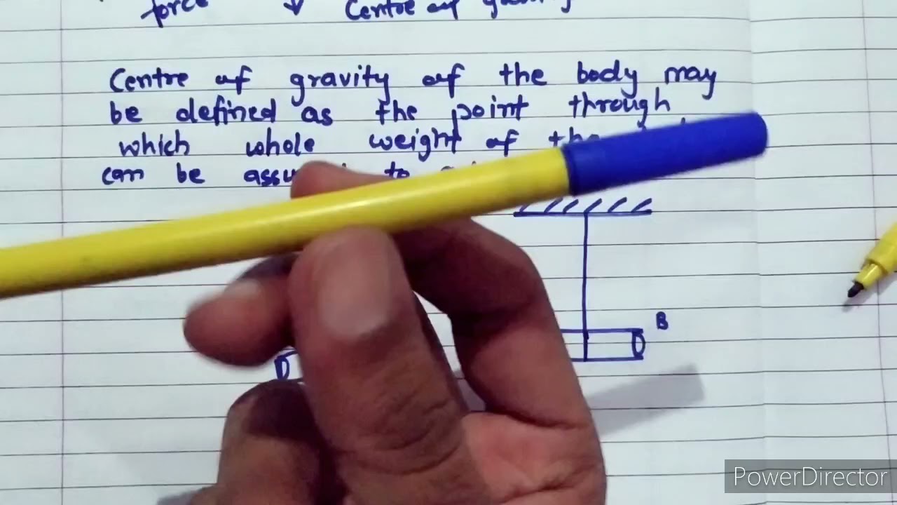 Centre of gravity & Centroid ( Different between centre of gravity and Centroid)