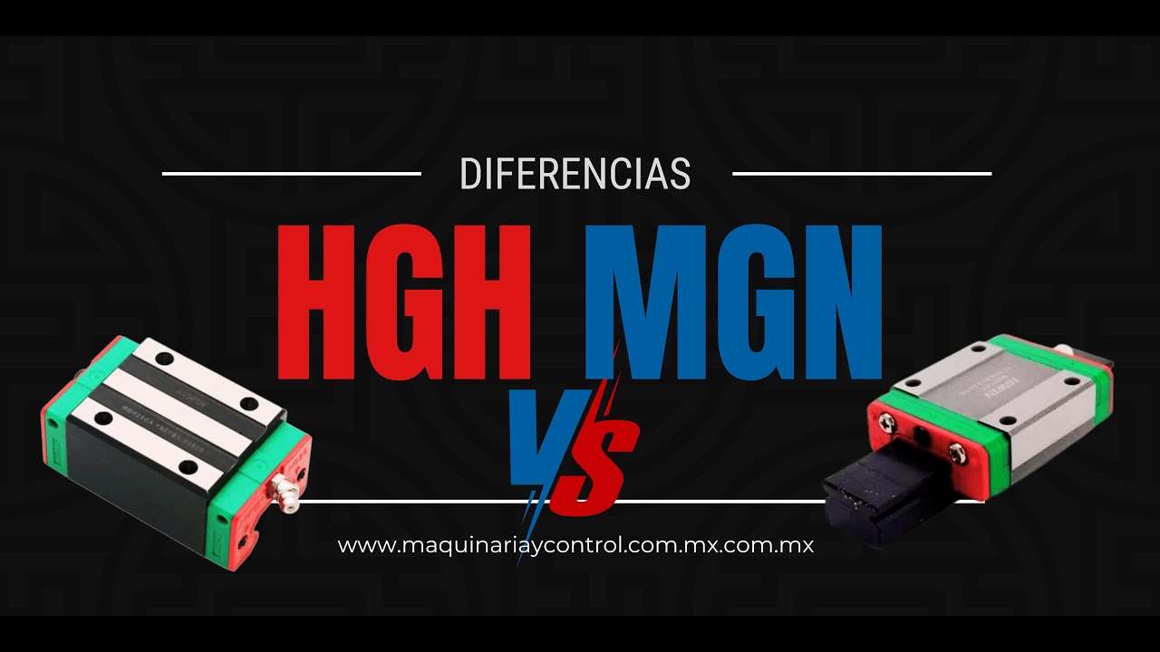 &iexcl;MGN vs HGH! 🛠️ Descubre las Diferencias Clave entre Rieles Lineales para CNC 🔧