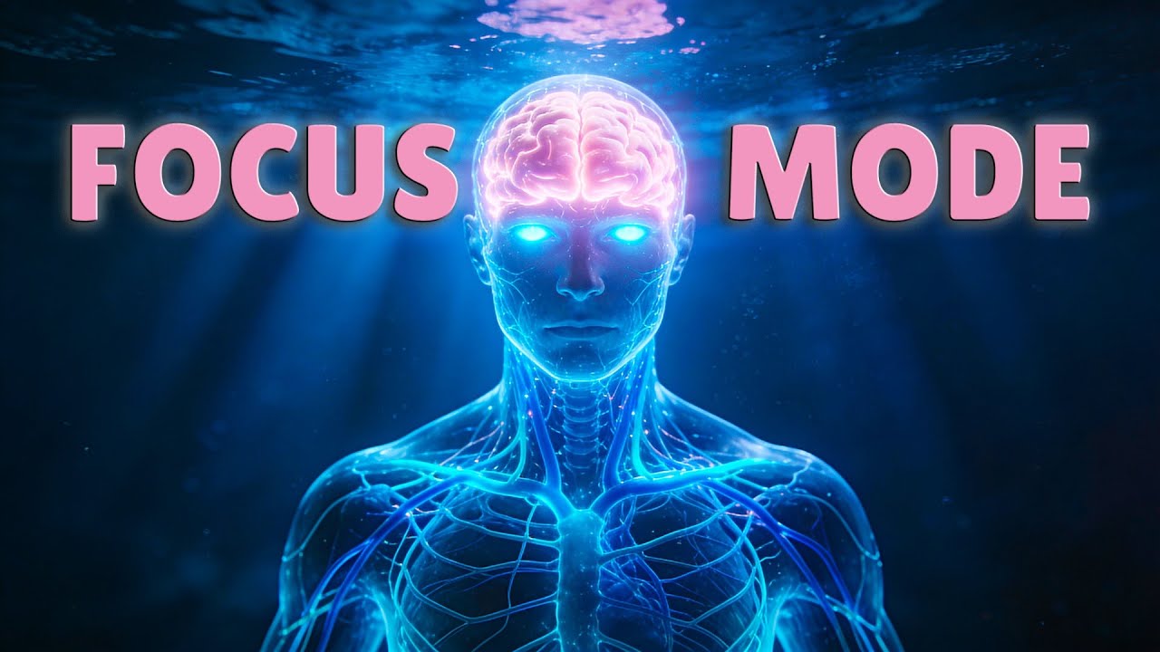 ⚡️Focus Mode 🧠 40Hz Gamma Waves + Alpha Waves | Increase Productivity & Concentration