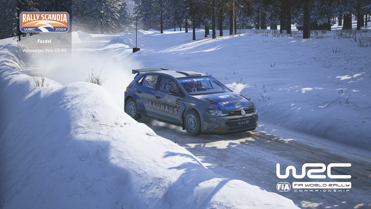 (PS5)【EA SPORTS WRC 24】RALLY SCANDIA Fordol 〖ThrustmasterT598〗