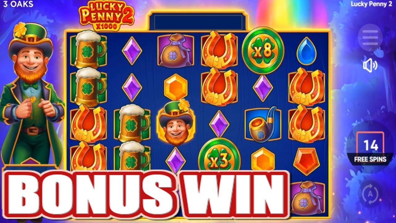 Lucky Penny 2 x1000  - Bonus Win