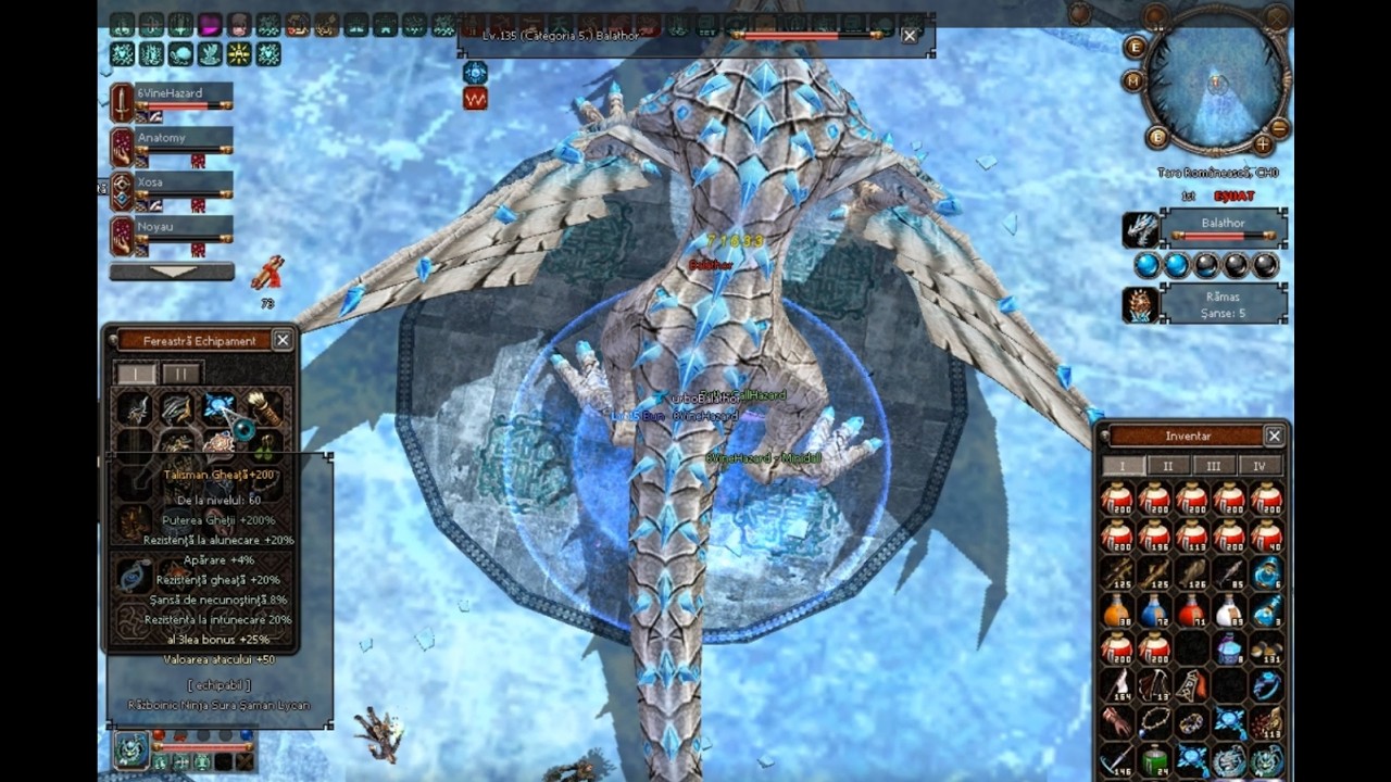 Talisman +200 vs❄️Balathor❄️#metin2 #tararomaneasca