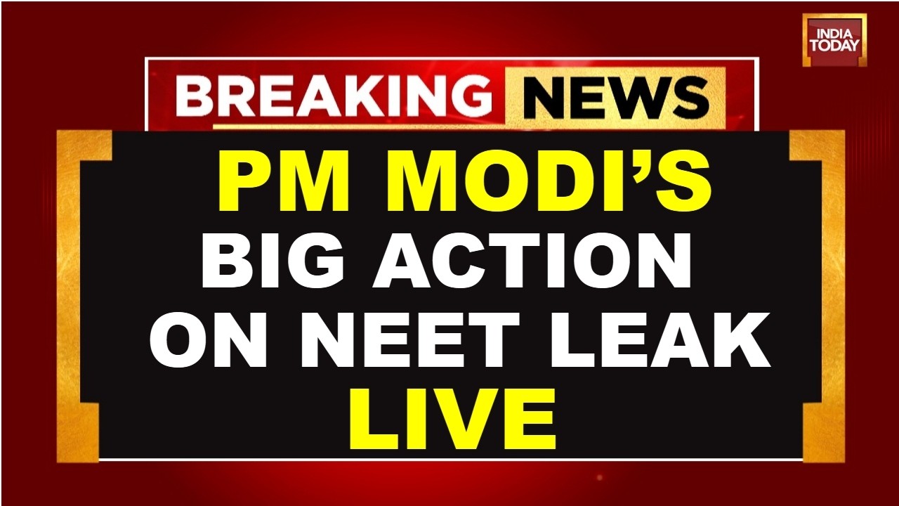 PM Modi News LIVE: PM Modi's Big Action On NEET Leak | PM Modi Vows Tough Action On Paper Leak