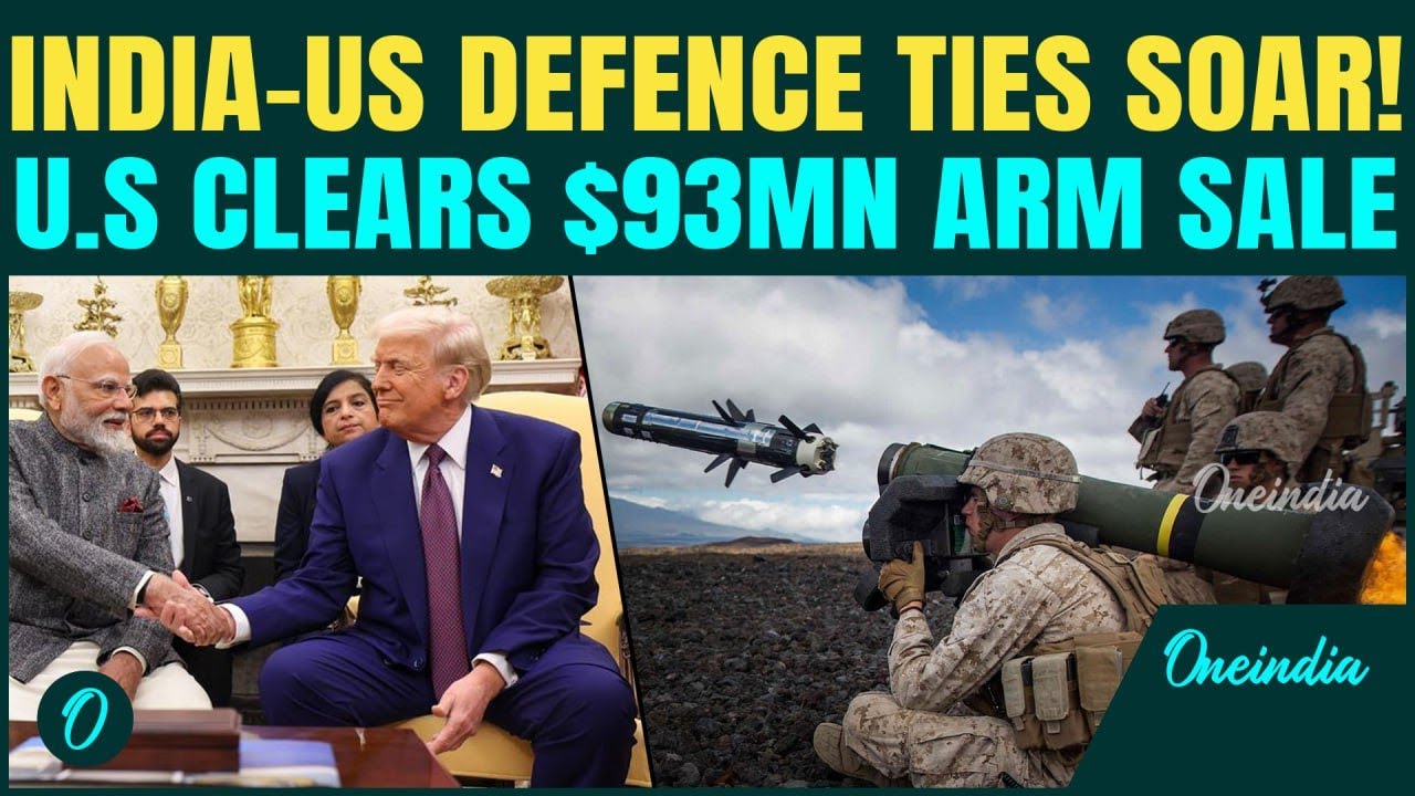 BIG Boost to India&ndash;U.S. defence ties! Trump clears LETHAL Javelin missiles in $93M sale to New Delhi