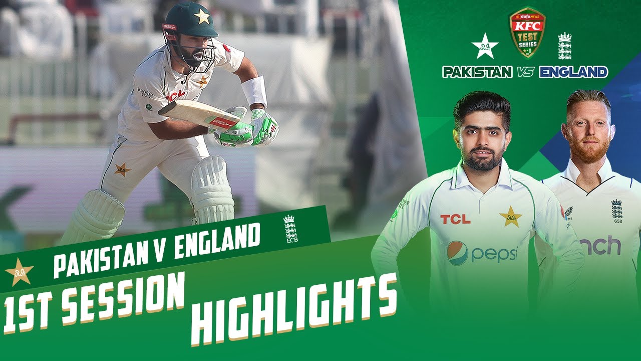 1st Session Highlights | Pakistan vs England | 1st Test Day 5 | PCB | MY2T