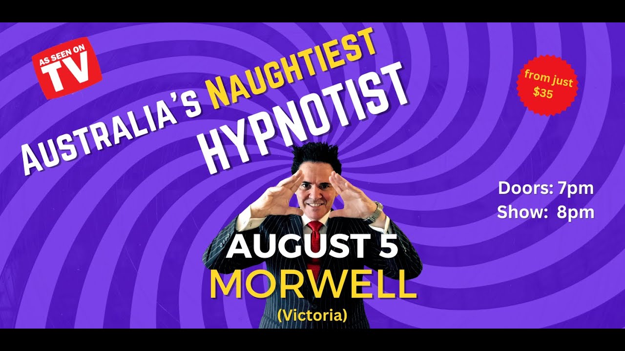 Hypnotist Mark Anthony - Morwell, Victoria - FULL Show ***this video contains Adult Language***