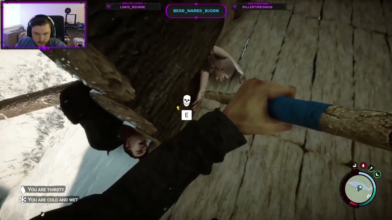 Virginia cries over Kelvin's dead body
