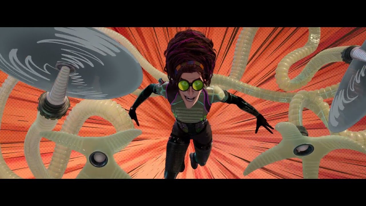 Spider-Man: Into the Spider-Verse - Doc Ock's First Fight Scene (1080p)