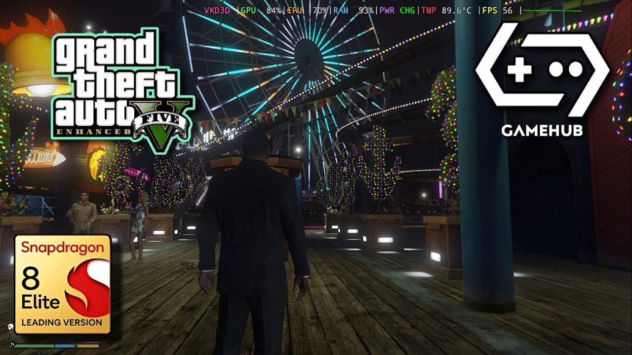 🔴Grand Theft Auto V Enhanced on Redmagic 10S Pro | SD 8Elite | GameHub | Just Chilling #2026