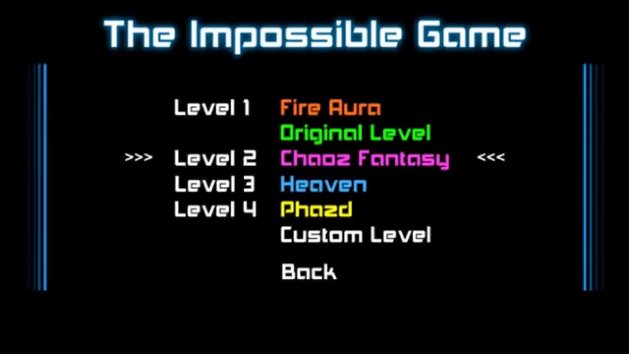 The Impossible Game - Original Level (First Time)