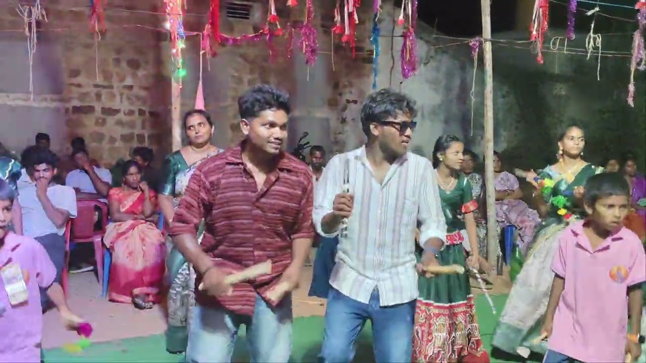 వంశీ DJ కోలాటం ప్రొద్దుటూరు 9390171532 వరదయపల్లె గజ్జల పూజలో HINDI  సాంగ్