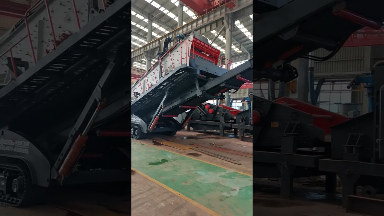 Track-mounted vibrating screen Shipping to Kazakhstan Ground Shipping