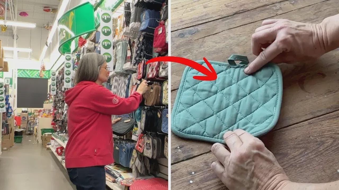 Prendi una presina del negozio tutto a 1€: trucco geniale!
