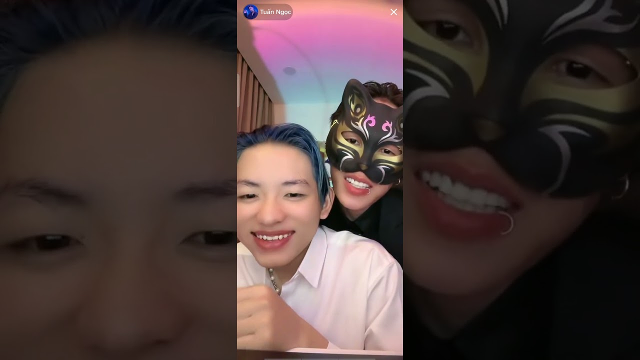 Tuấn Ngọc, Thế Bảo livestream 18/2/23  #couple #love