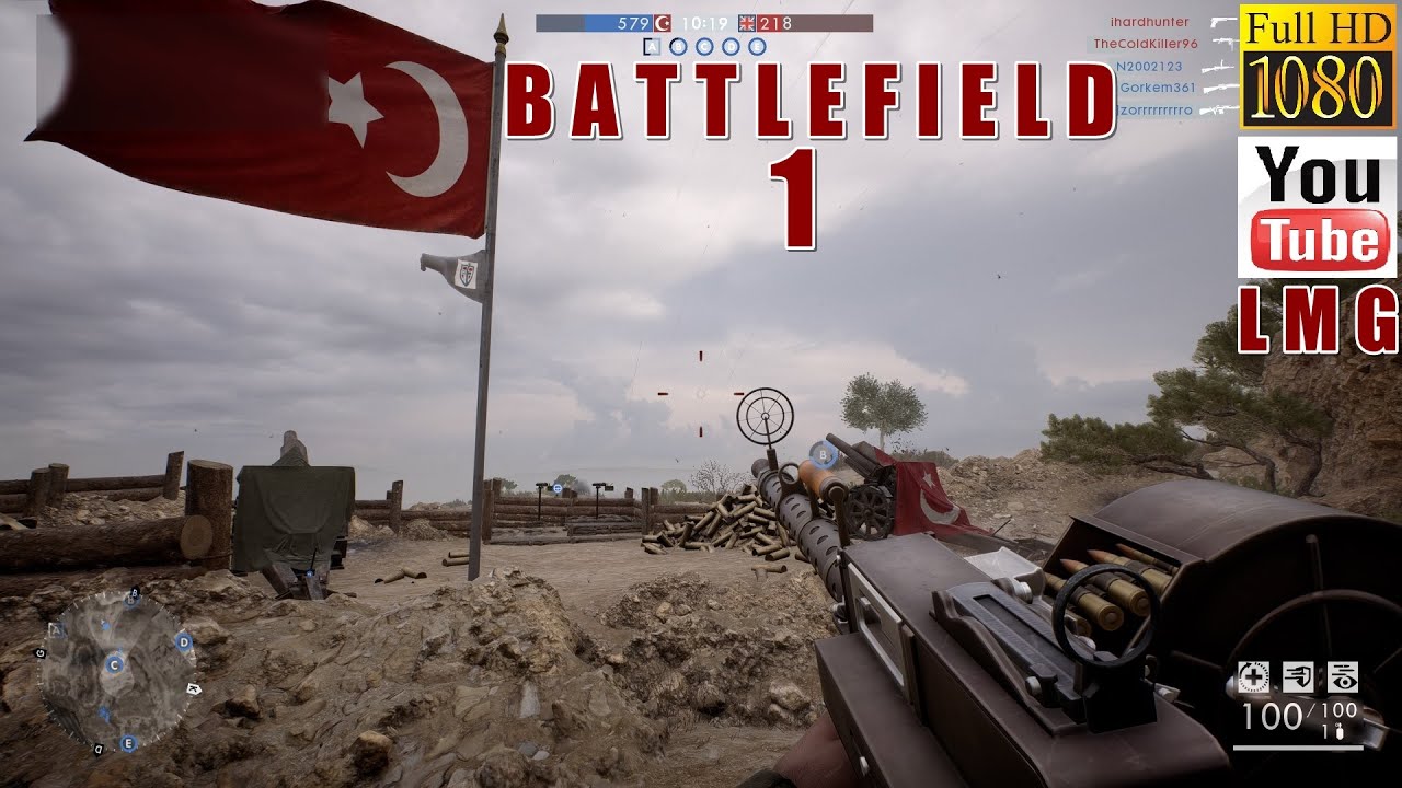 Bu Silaha Çok Sövdüm Battlefield 1 Türkçe