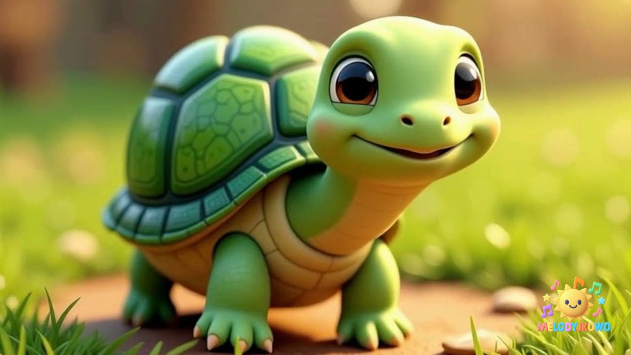 Żółwik i Domek na Plecach 🐢 Piosenki dla Dzieci🎶