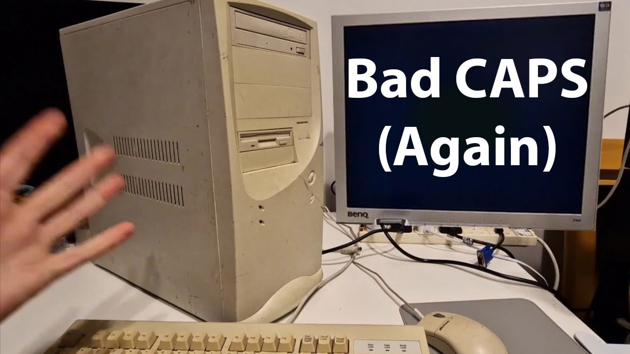 Bad CAPS strike again! Is this 22 year old PC worth saving?