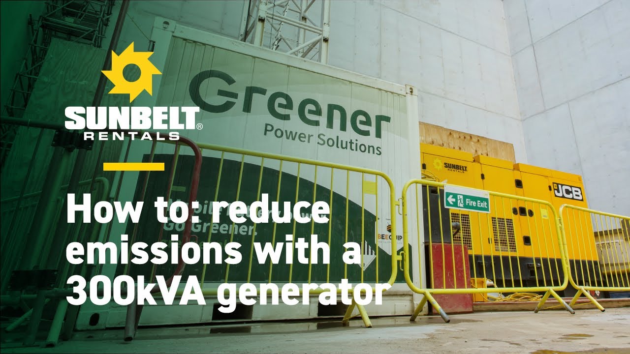 How Sunbelt Rentals helped Careys reduce emissions and fuel use for tower cranes