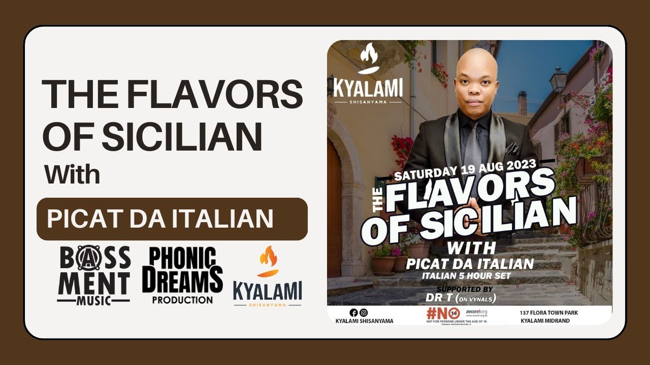 PICAT DA ITALIAN, LIVE -THE FLAVORS OF SICILIAN (FT SK DOG & COOPER M))
