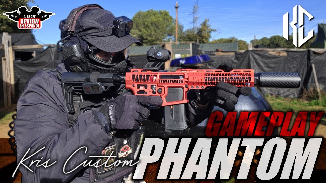 Cuando el HPA marca la diferencia PHANTOM SPEED KC | Airsoft Review en Español