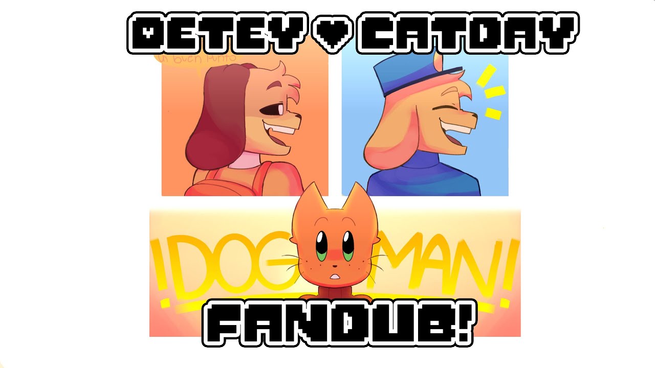 💙 Detey + CatDay 💙 Dogman x Petey 💙 DogDay x Catnap 💙 Fandub Comic 💙