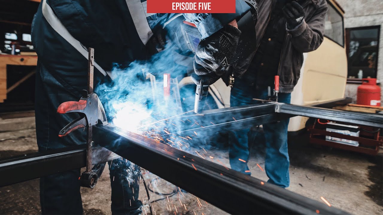Building & Attaching the Subframe｜Bedford CF Van Conversion
