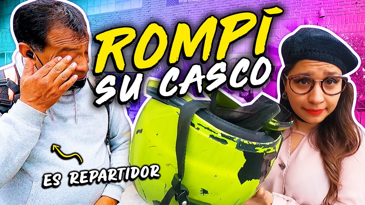 Le ROMPÍ su CASCO 💀 y le COMPRO uno NUEVO 😪 | (T7/E17)