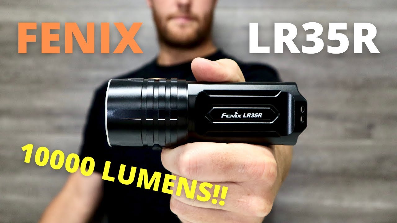 FENIX LR35R Compact Searchlight | 10,000 LUMENS