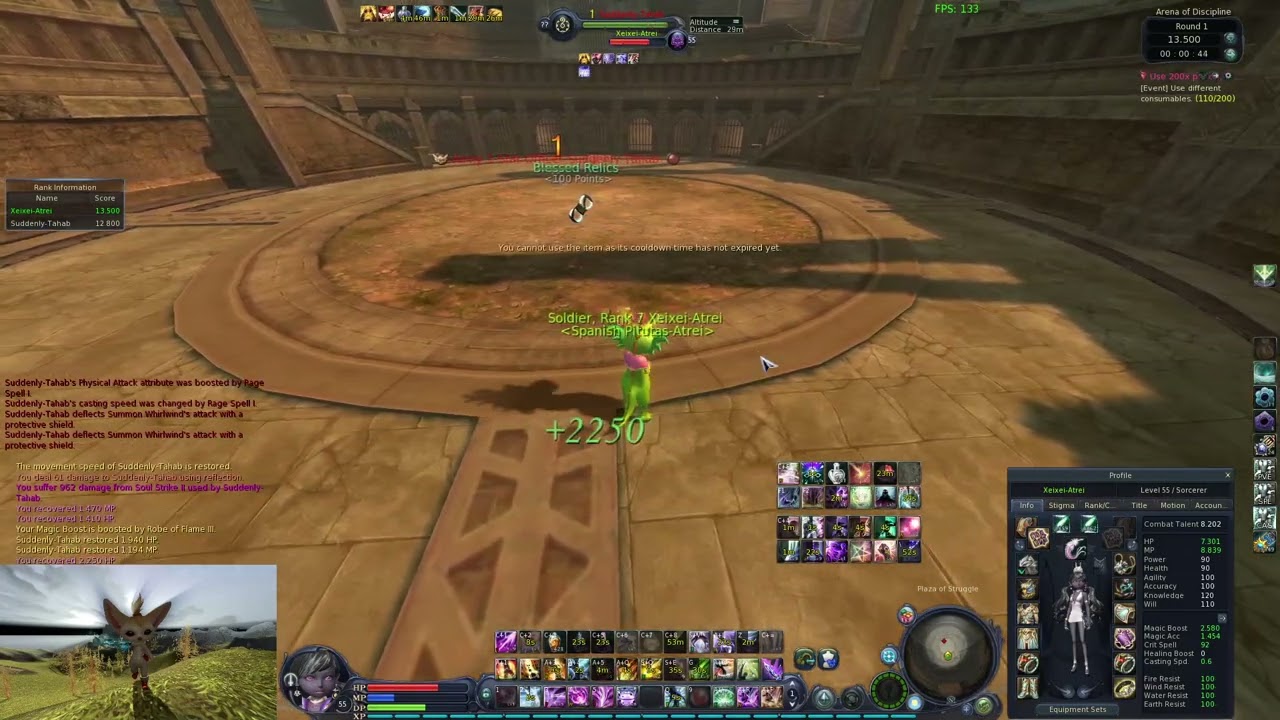 Aion Classic Sorcerer vs Chanter (Xeixei vs Suddenly)