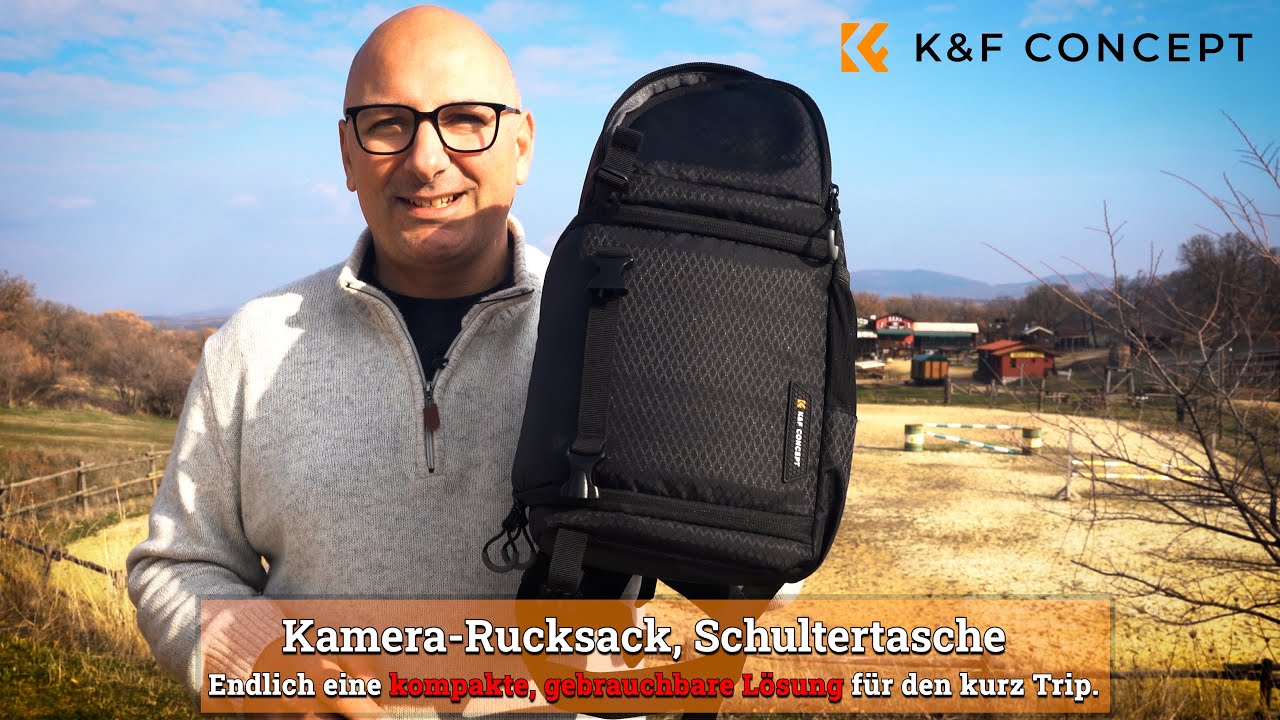 Perfekte Schultertasche für Foto&Video Tagestouren I @kfconcept