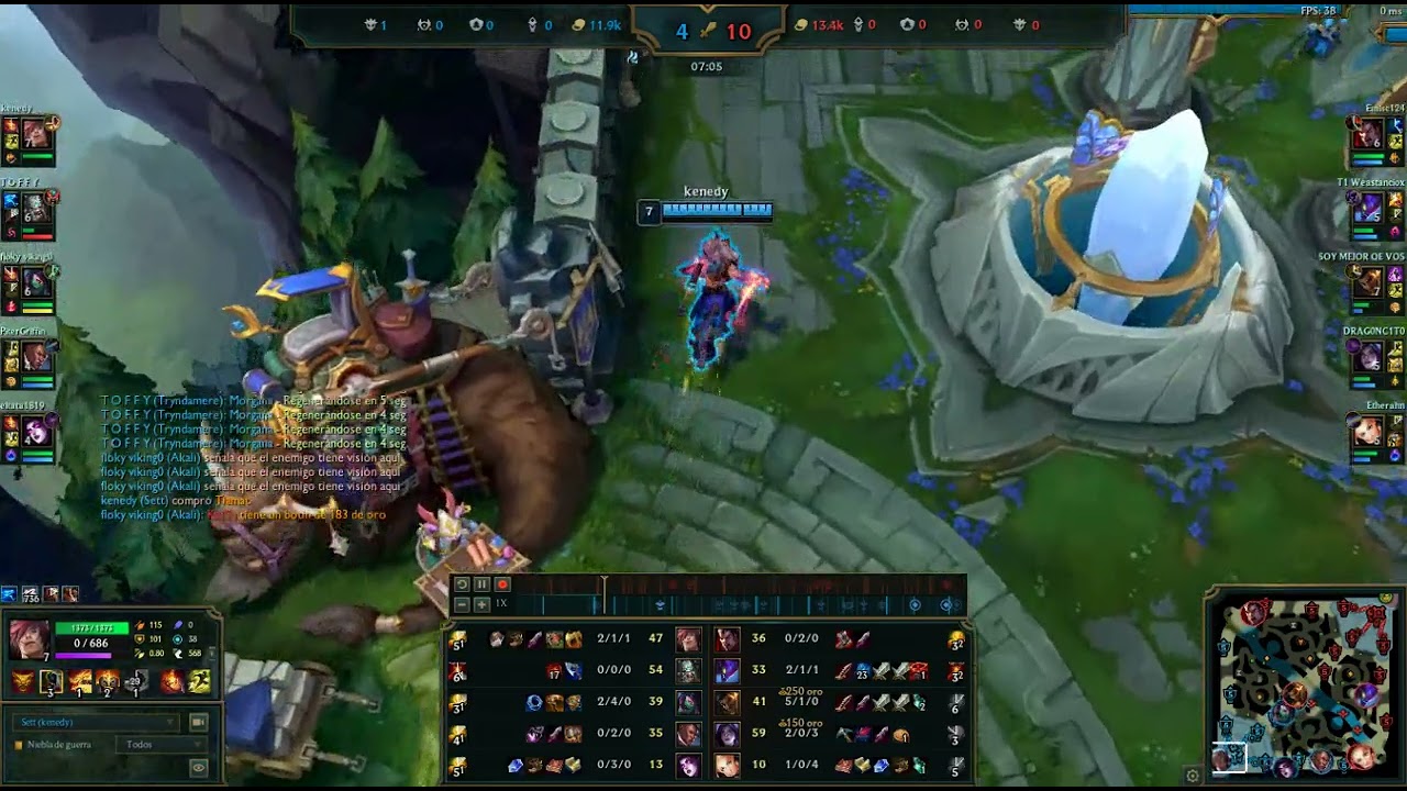 SETT DOMINA A DARIUS 😈 | Top Lane Ranked Completa