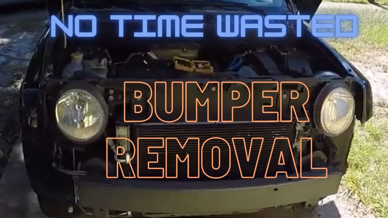 Jeep Patriot  Removing Front Bumper & Grill | Fast, Quick & Easy DIY Tutorial