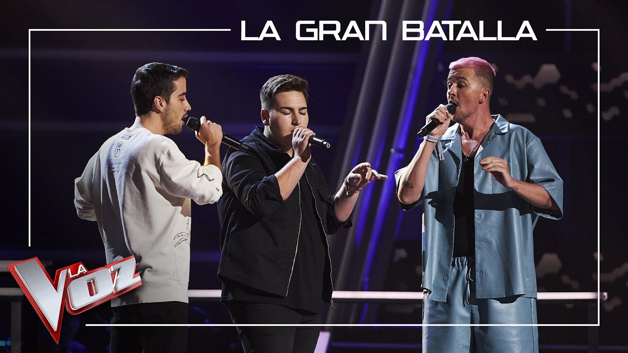 Victor, Javier y Dani cantan 'Pray' | La Gran Batalla | La Voz Antena 3 2022