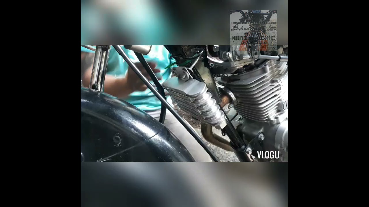 OIL COOLER INSTALL to HONDA TMX ALPHA 125 PART  3