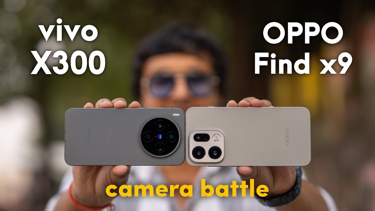 vivo X300 vs OPPO Find X9 | Camera Battle