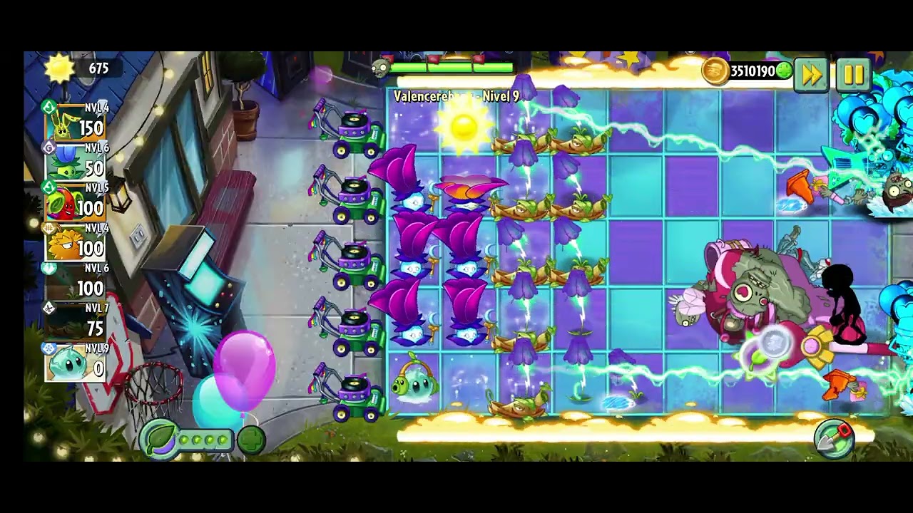 Evento de Valencebroz 2026#PVZ2-5 niveles difíciles y me hago de 2 plantitas más y subo de nivel