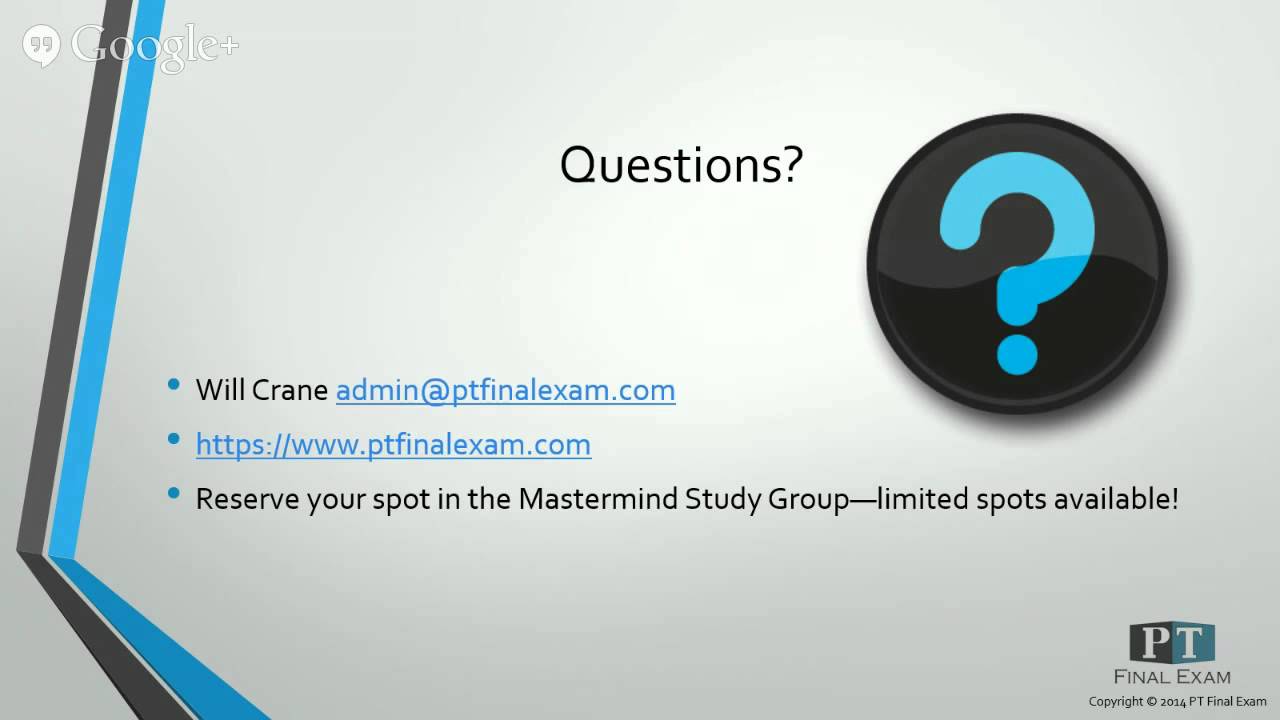 PT Final Exam: The Essentials of NPTE Preparation