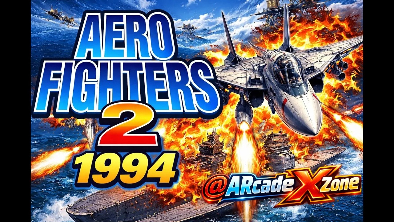 Aero Fighters 2 1994 – Full Arcade Gameplay | MAME #aerofighters   #ClassicArcade