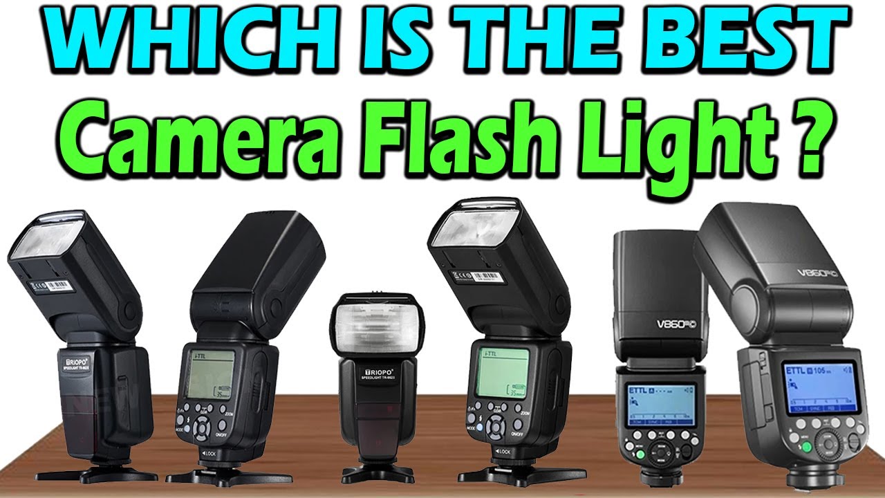 TOP 5 Best Camera Flash Light 2026 - 📸 Flash Speedlite Review