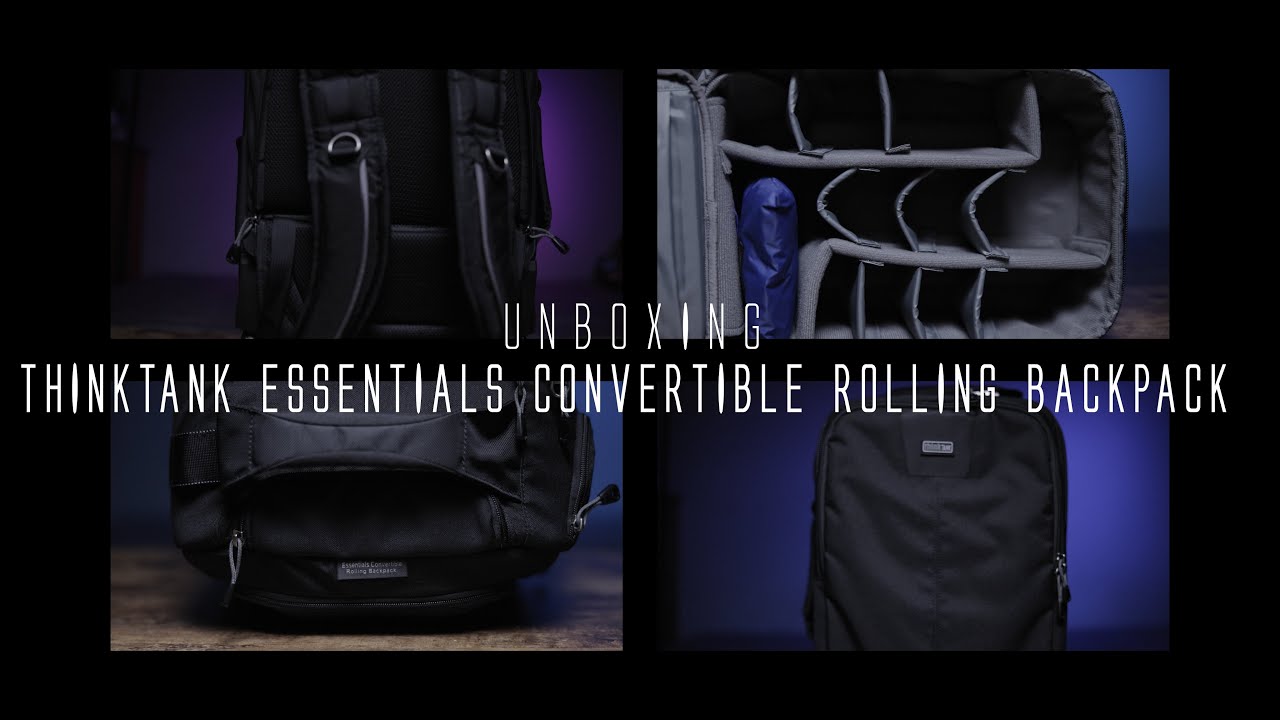 ThinkTank Essentials Convertible Rolling Backpack