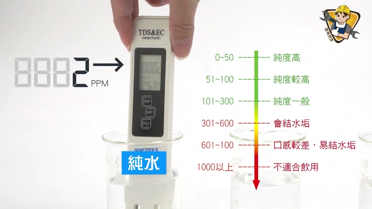《精準儀錶》TDS測試筆 三合一EC計 家用飲水 水耕栽培 MET-TDSEC_EC電導率TDS筆