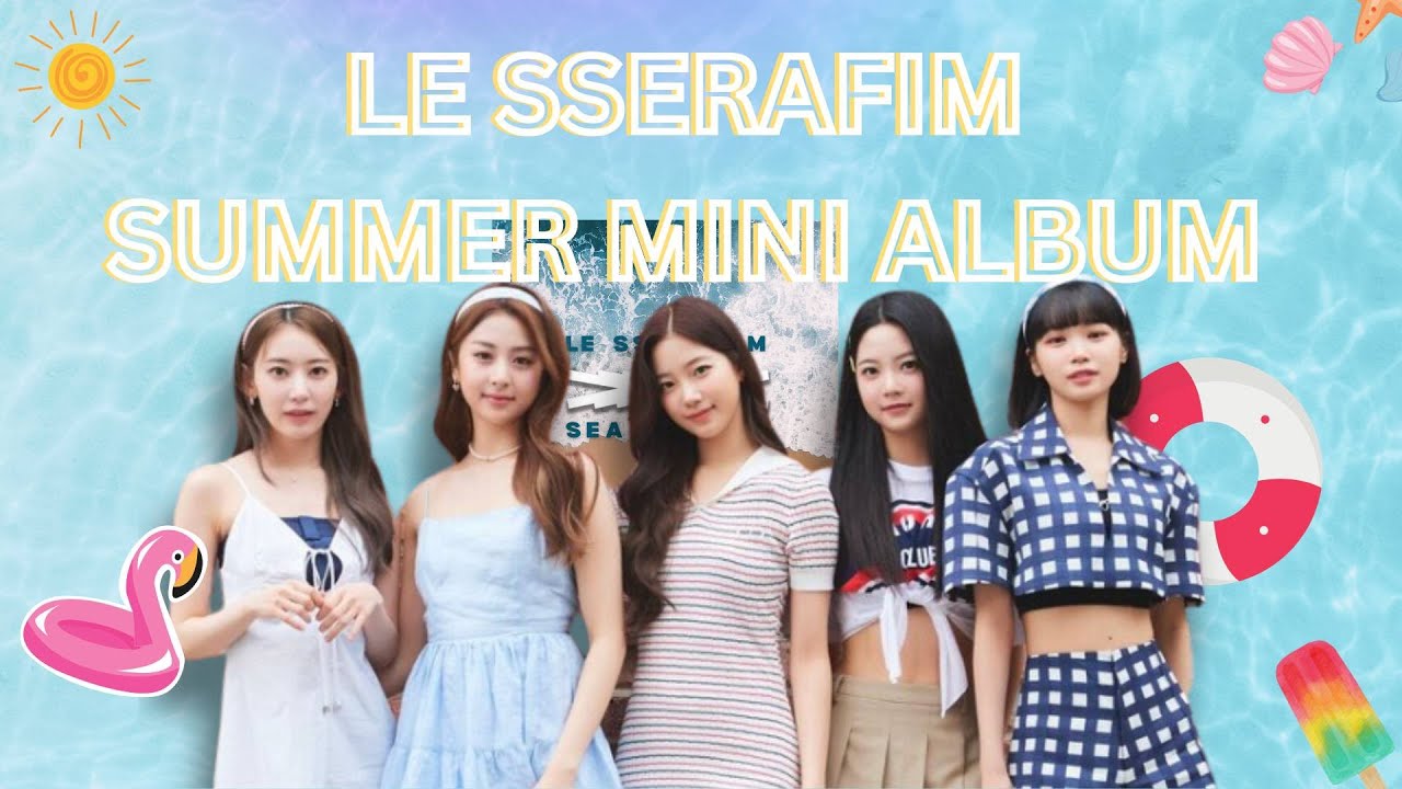 giving le sserafim a summer mini album with ai cover