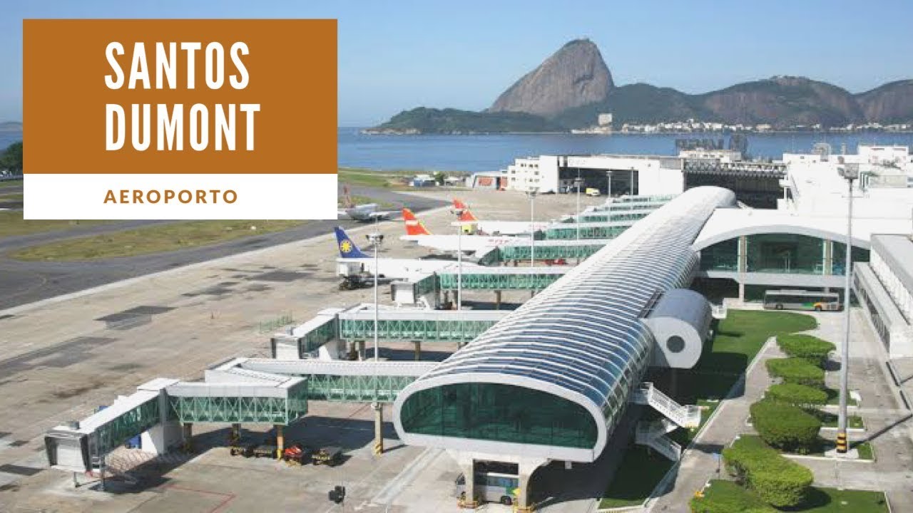 Como é o AEROPORTO SANTOS DUMONT - RIO DE JANEIRO