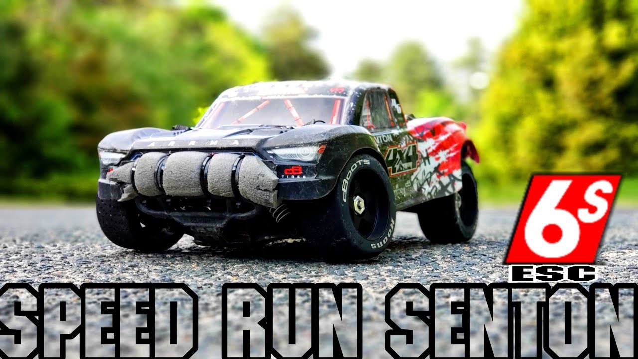Arrma Senton 6s 150amp Spectrum ESC Speed Testing
